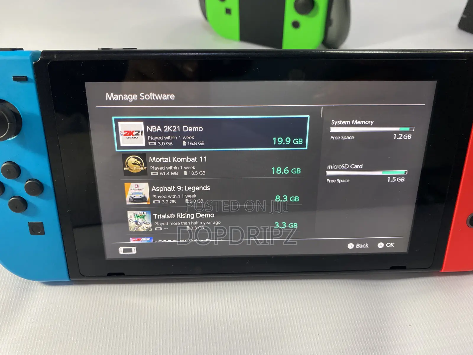 Nintendo Switch 1 | Full Accessory | >100 Games
