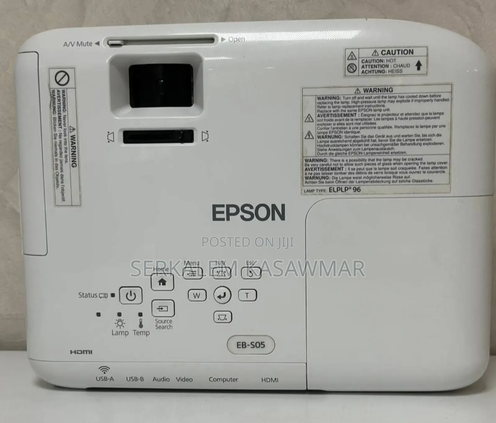 Epson Eb- S05 Projector Display Type :3lcd Colour L