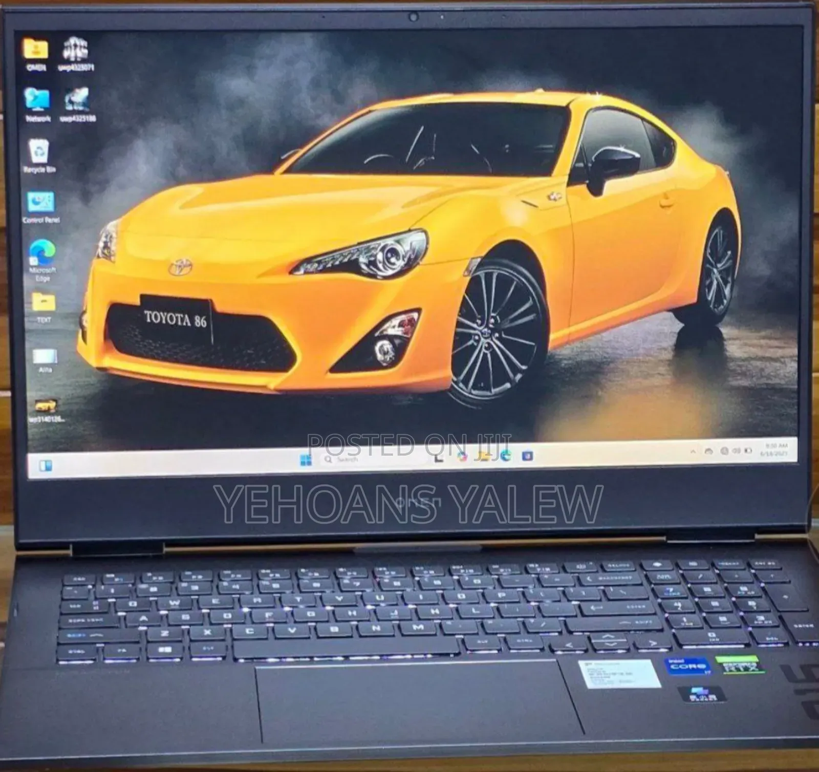 New Laptop HP Omen 16 16GB Intel Core i7 SSD 512GB