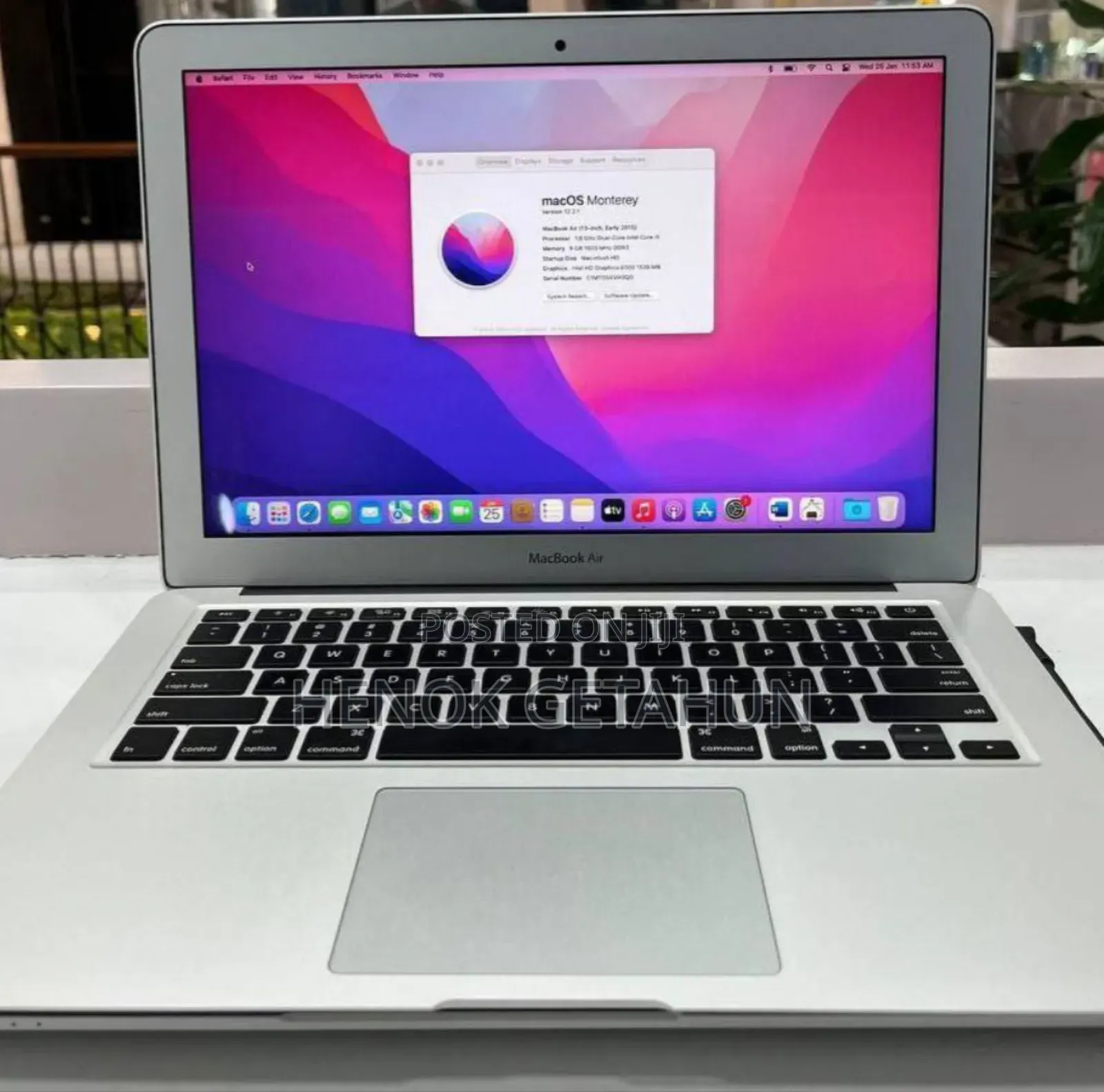 New Laptop Apple MacBook Air 2017 8GB Intel Core I7 SSD 256GB