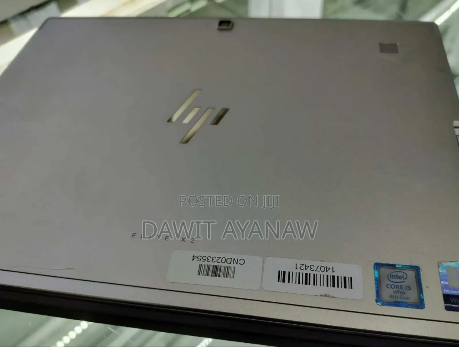 New Laptop HP Elite X2 1012 G2 8GB Intel Core I5 SSD 256GB