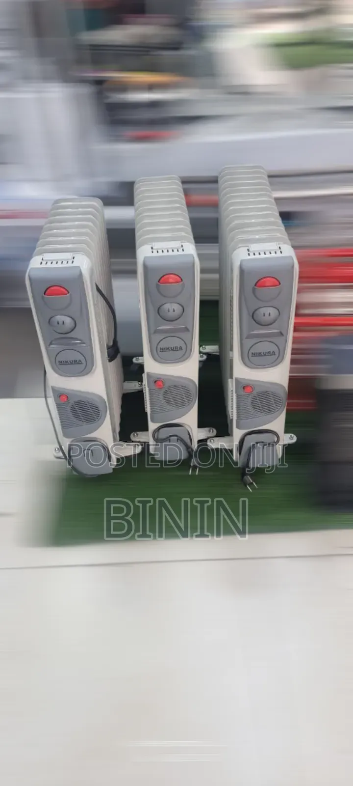 Oil Heaters 9-File Nikura Room Heater Deliver