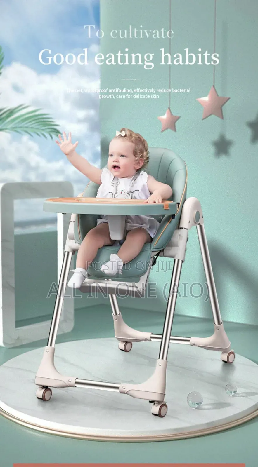 Original Portable Convertible High Chair