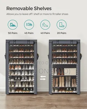 9 Layer Shoes Rack የጫማ ማስቀመጫ
