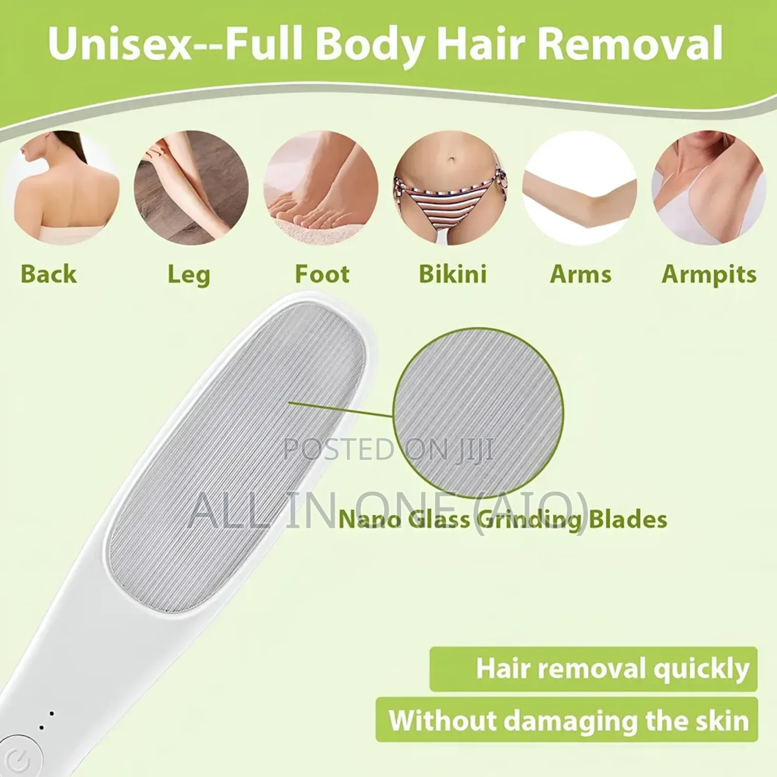 Original Foot Grinder 2in1 Electric Hair Remover