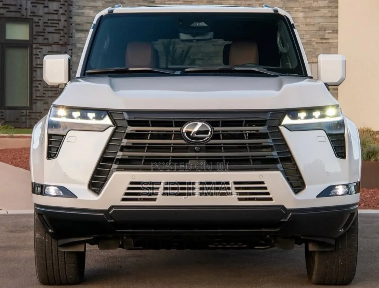 New Lexus GX 550h Hybrid AWD 2024 Off white