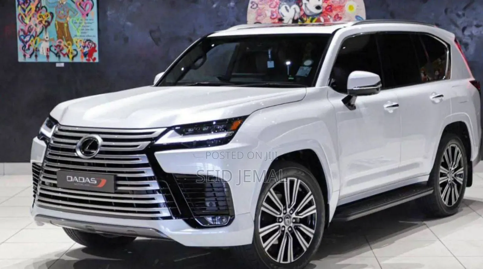 New Lexus LX 2024 Off white