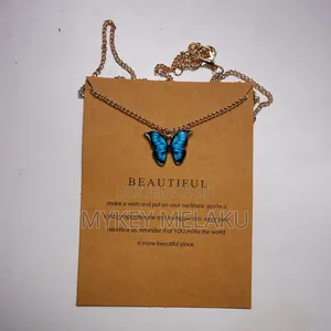 Photo - Butterfly Necklace Korean Style