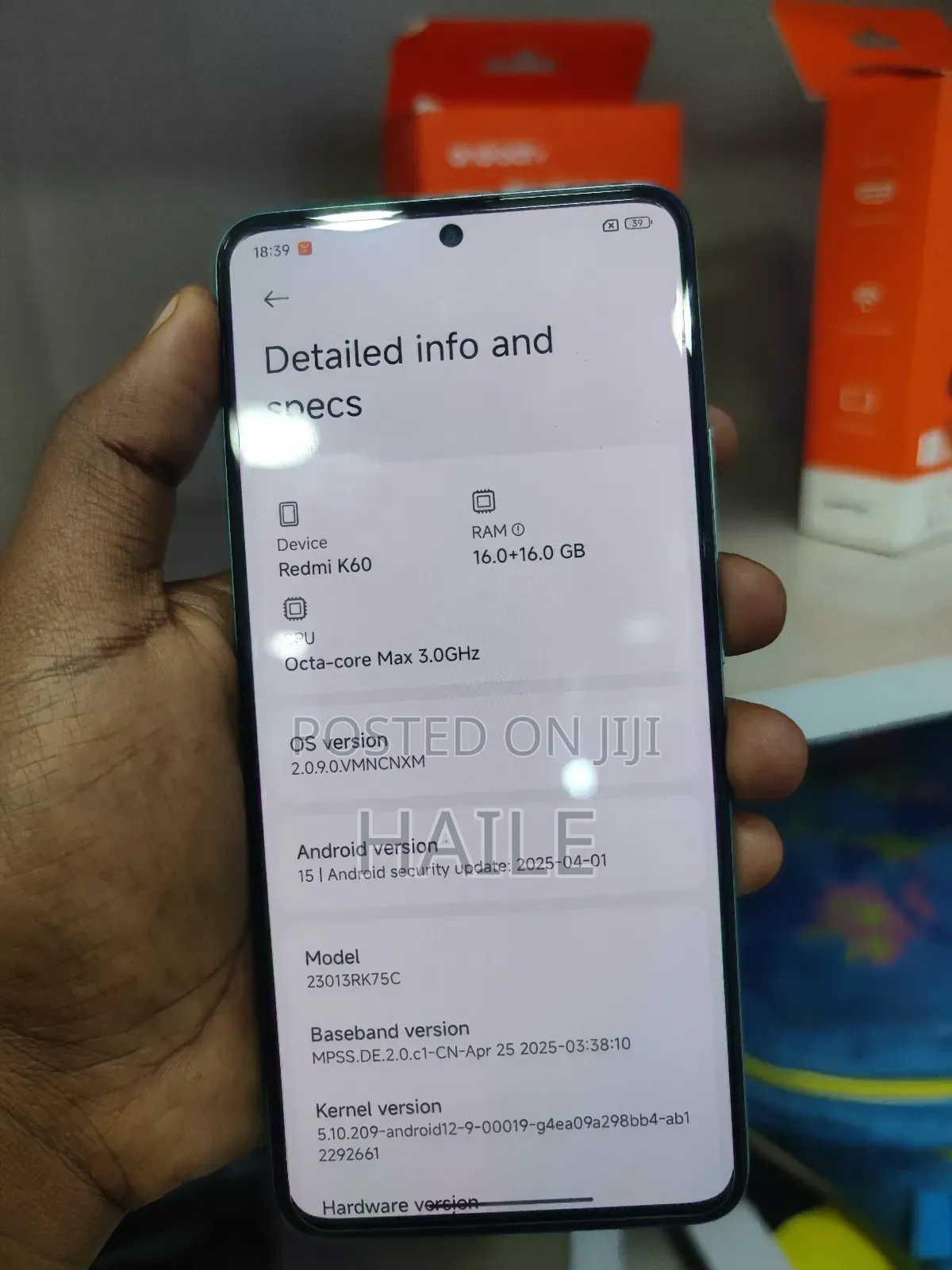 New Xiaomi Redmi K60 256 GB Green
