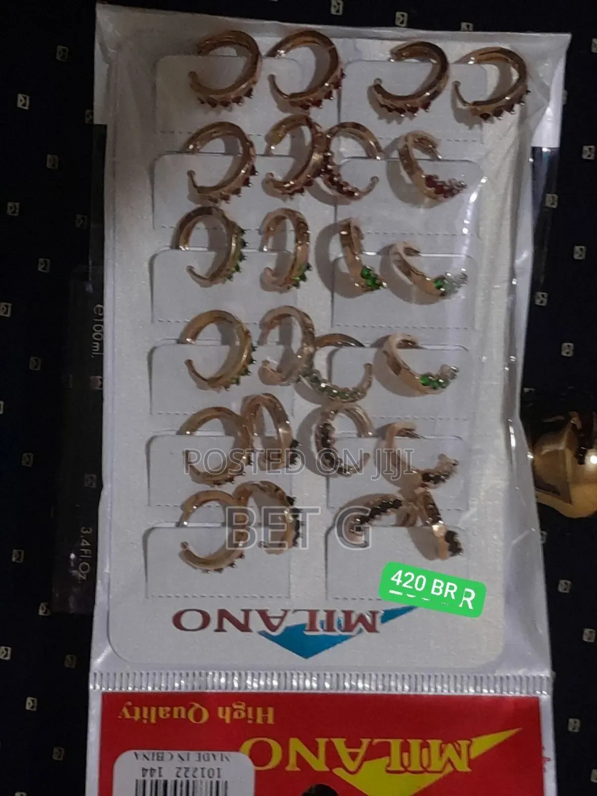 Milano Jewelry Original Gold Color