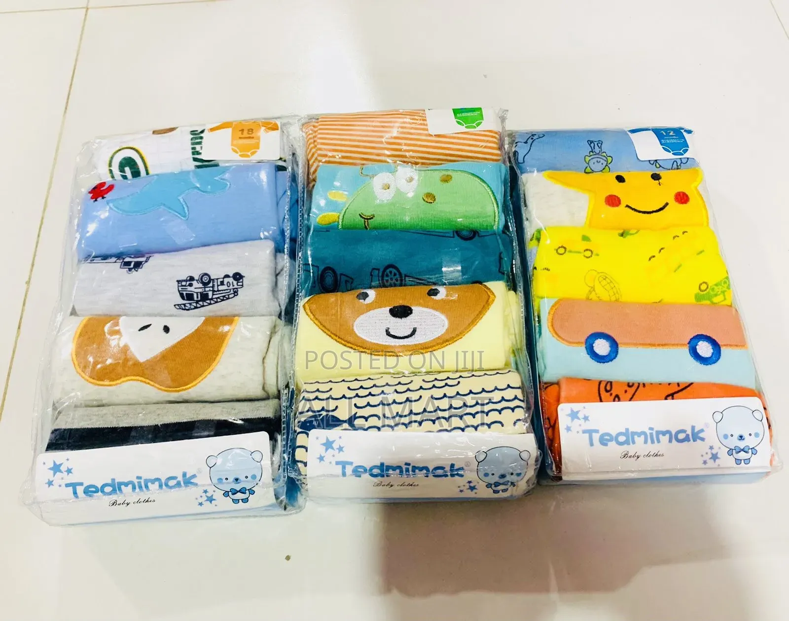 Carter's 5 in 1 የዳይፐር ቲሸርት