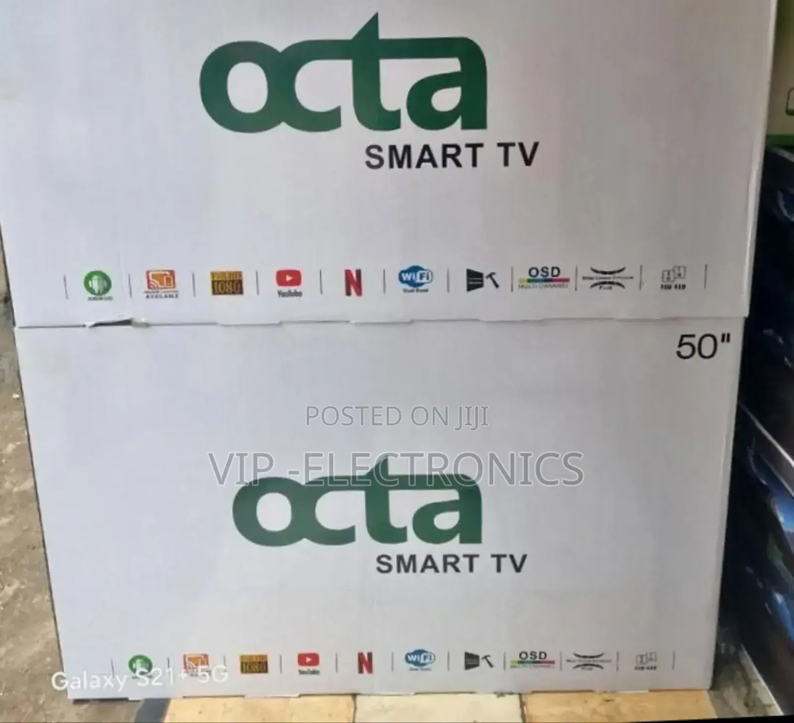 Octa 50 Inch Tv Smart Android Tv