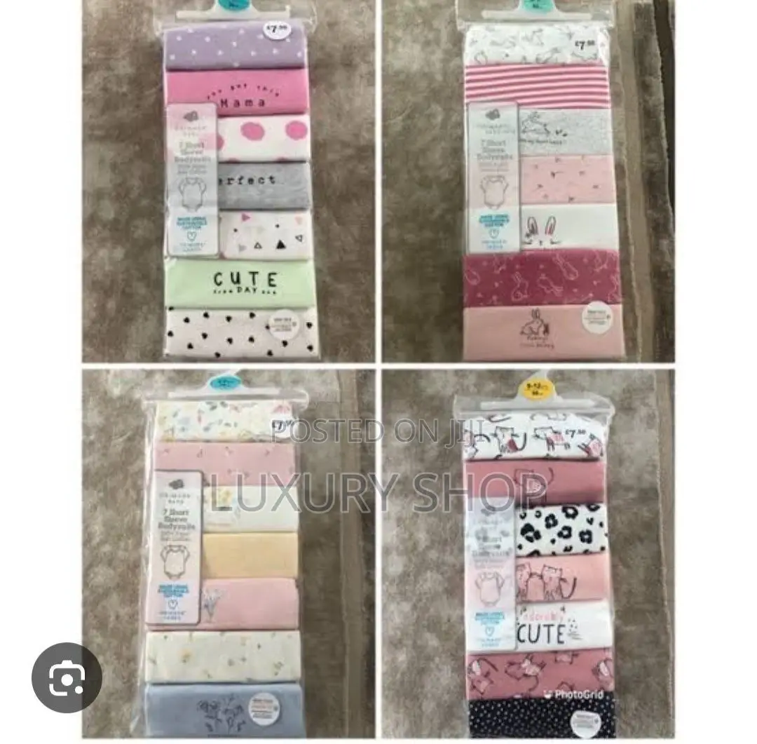 7 in 1 የዳይፐር ቲሸርት Diaper Shirts