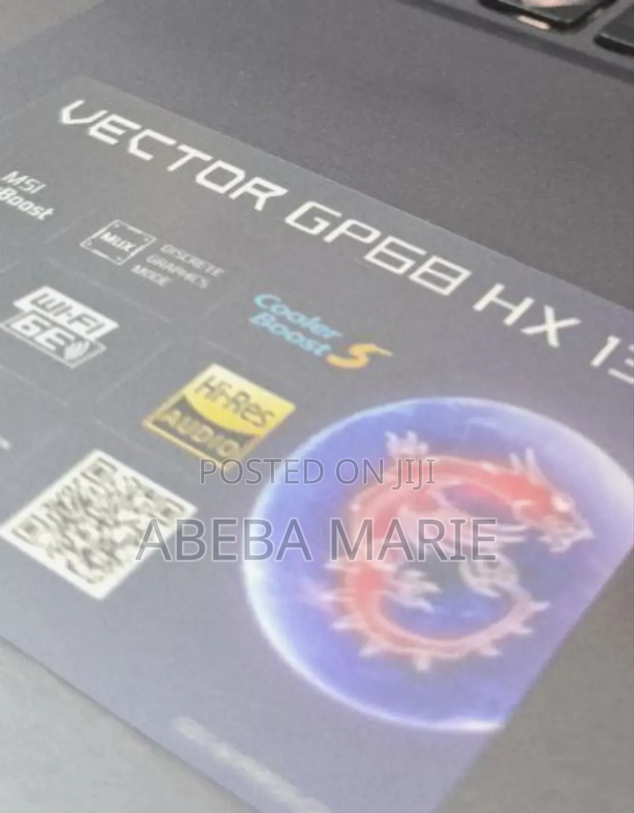 New Laptop MSI Vector 16 HX AI A2XWIG 16GB Intel Core I9 SSD 1T