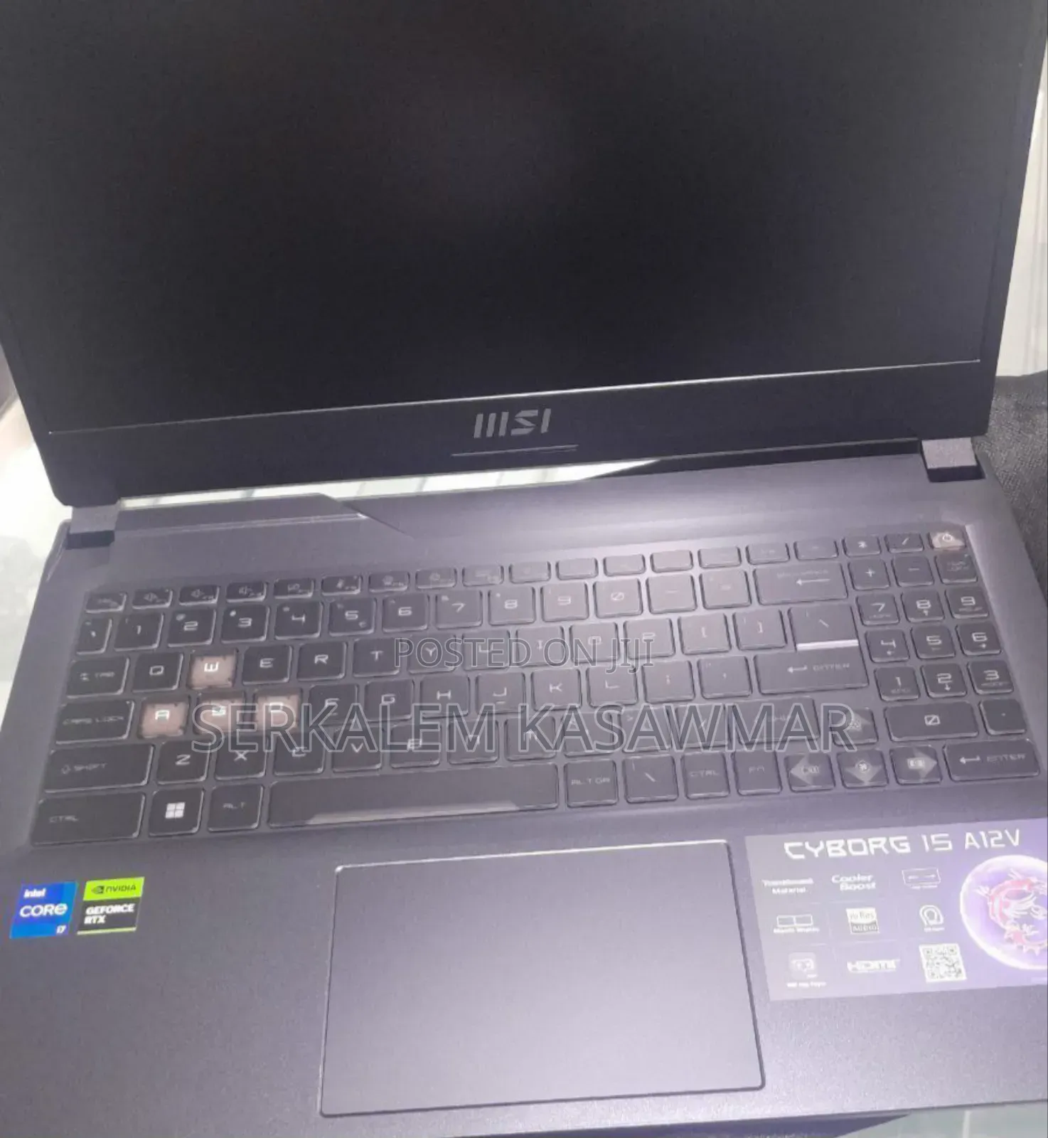 New Laptop MSI Cyborg 15 16GB Intel Core I7 SSD 512GB