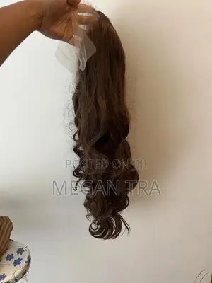 Photo - #4 Chocolate Brown Lace Front Wig Naural