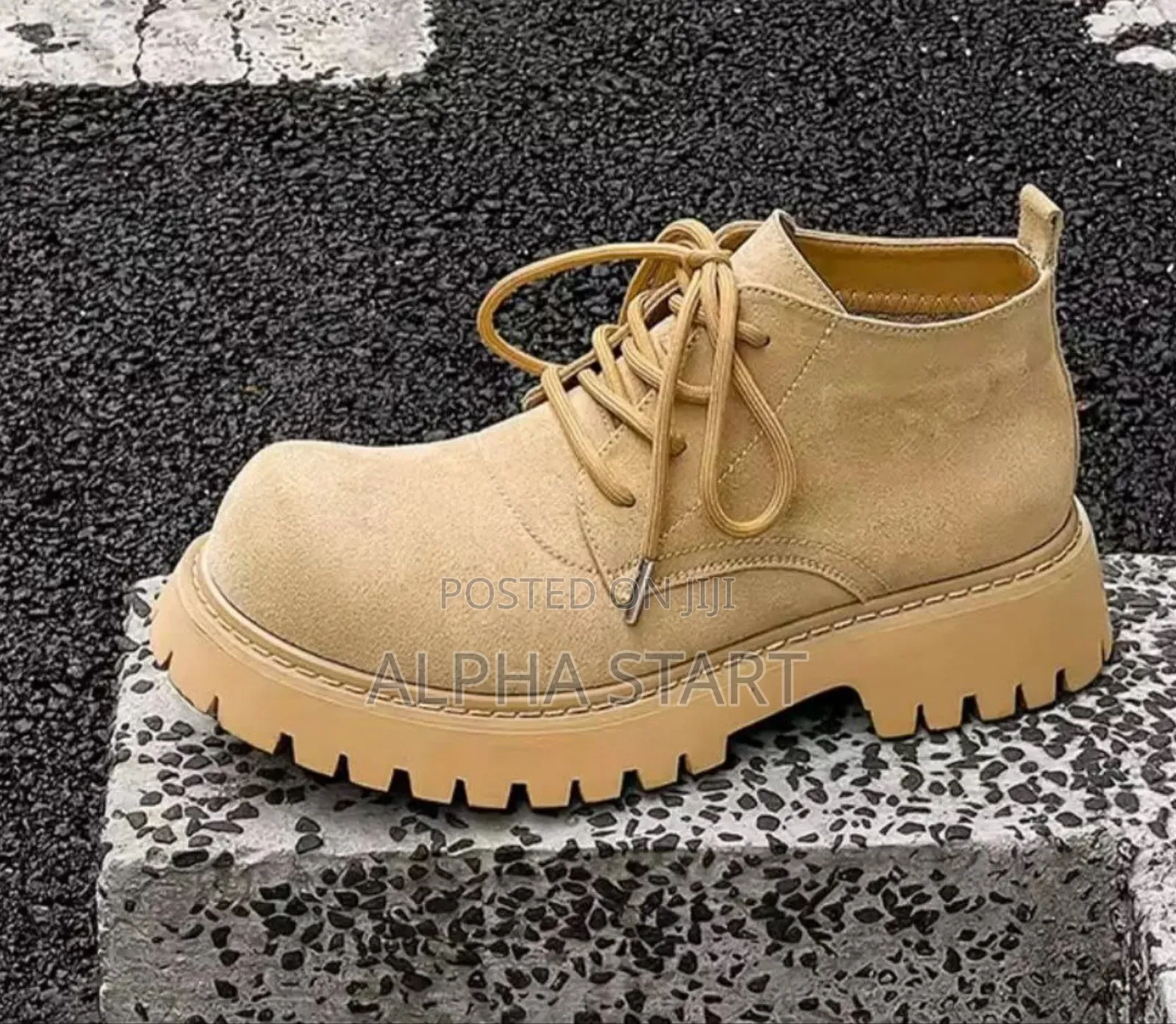 High-Top Velvet Sneaker 
 Made in Vietnam 
 Size -- 39--44