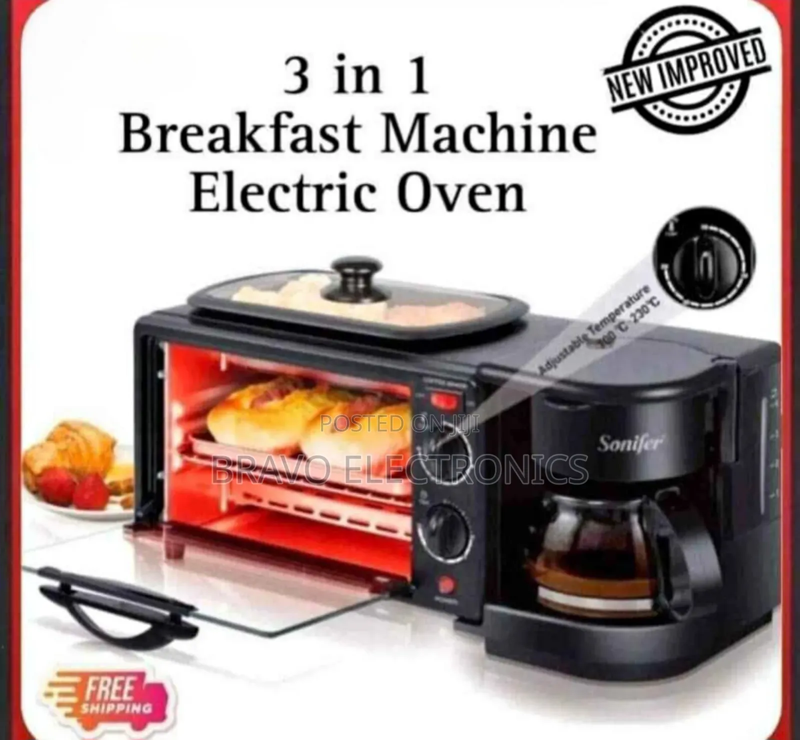All-in-One Breakfast Hero! 3-in-1 Breakfast Maker
