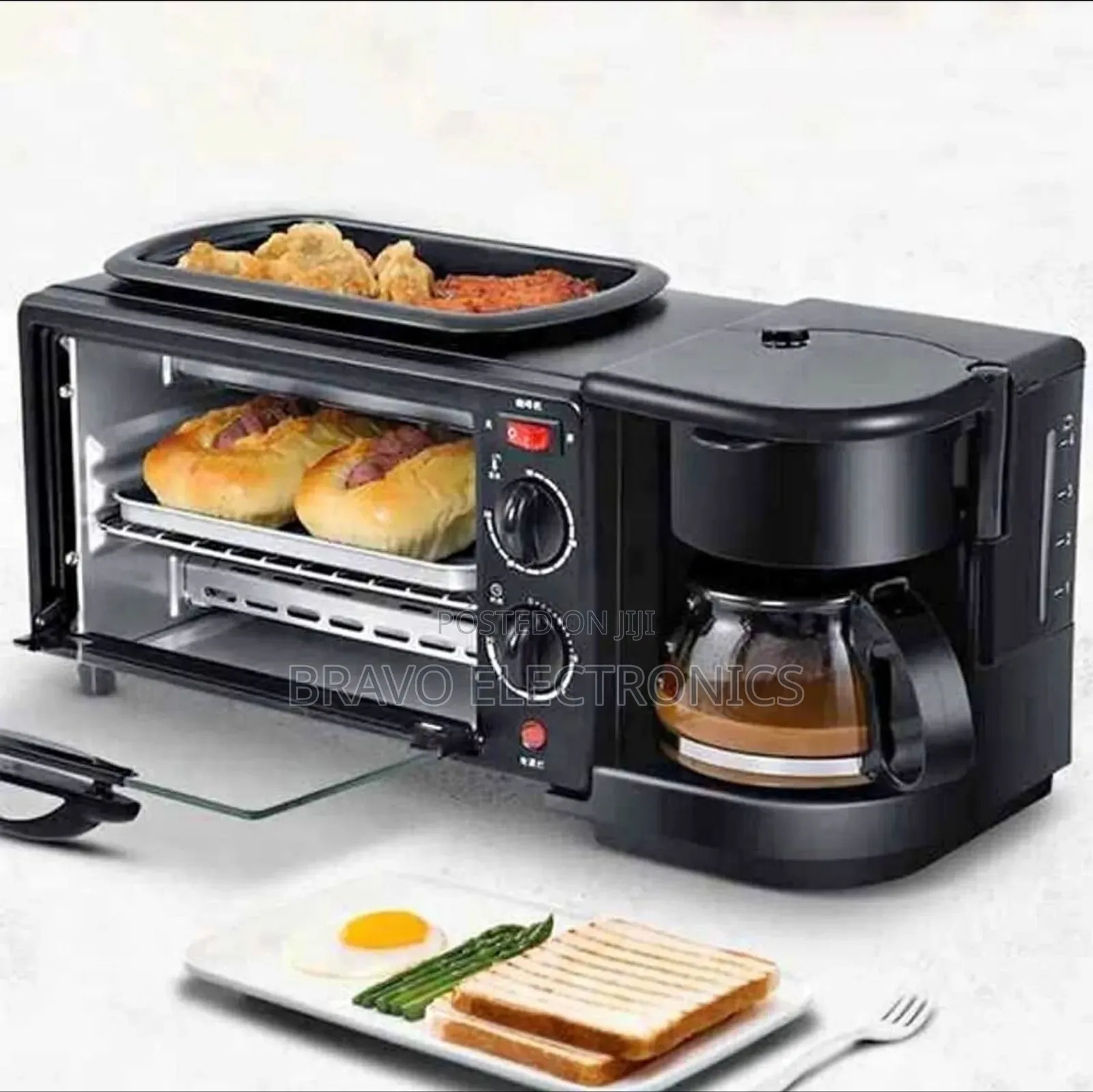 All-in-One Breakfast Hero! 3-in-1 Breakfast Maker
