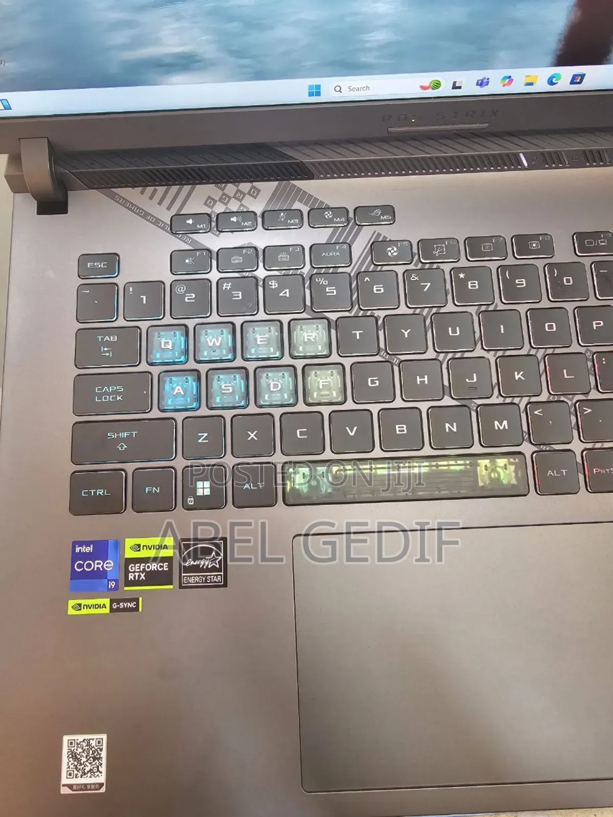 New Laptop Asus ROG Strix G16 G614 16GB Intel Core I9 SSD 1T