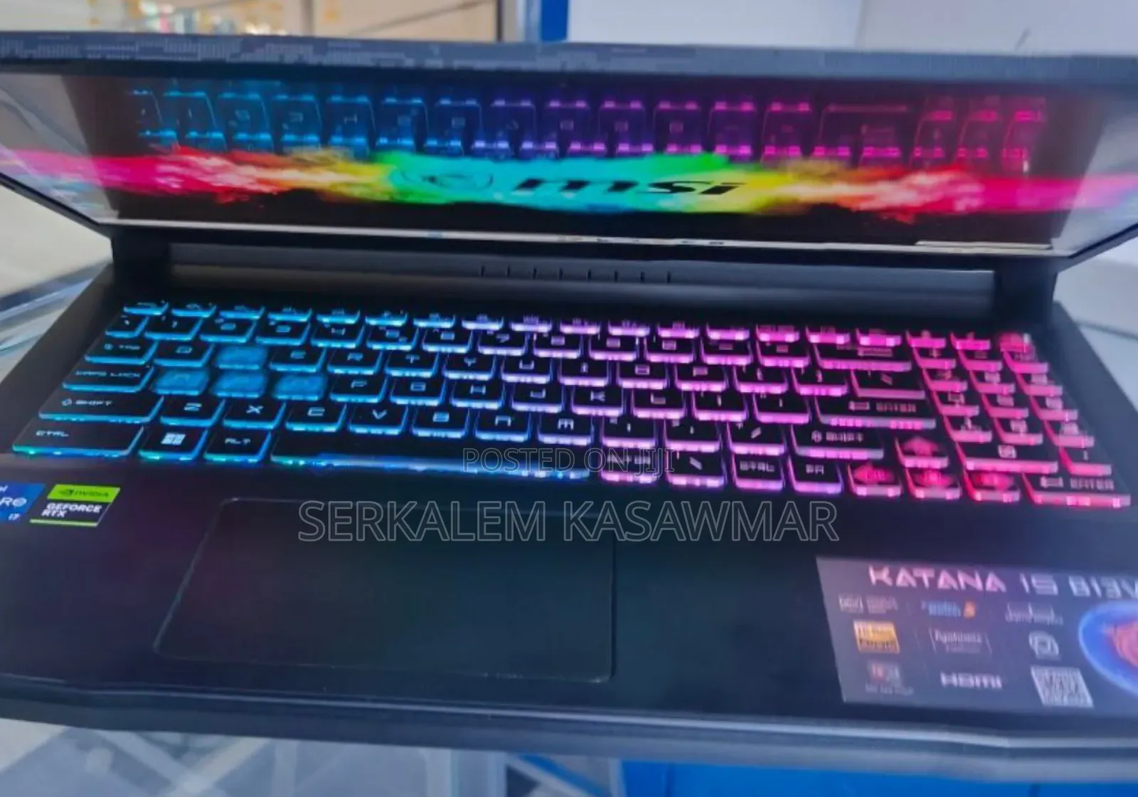 New Laptop MSI Katana 15 32GB Intel Core I7 SSD 1T