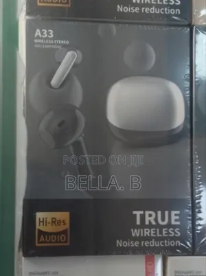 Photo - A33 Earphone Stylish and Sleek