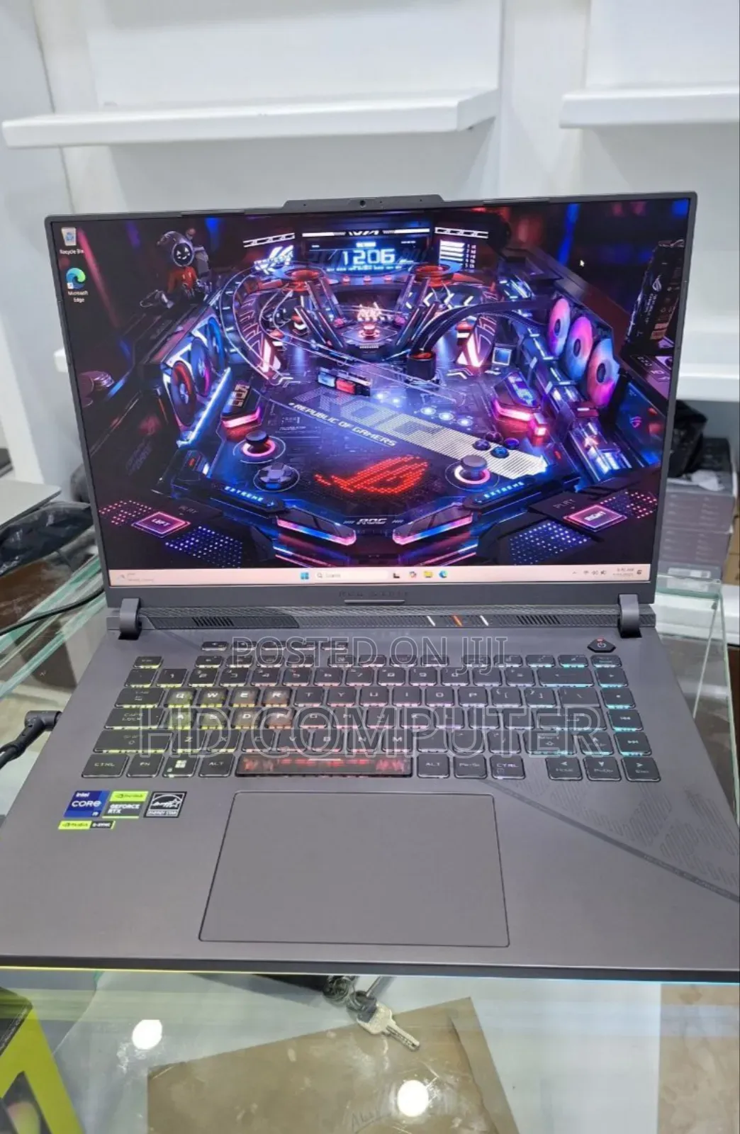 New Laptop Asus ROG Strix G16 G614 32GB Intel Core I9 SSD 1T