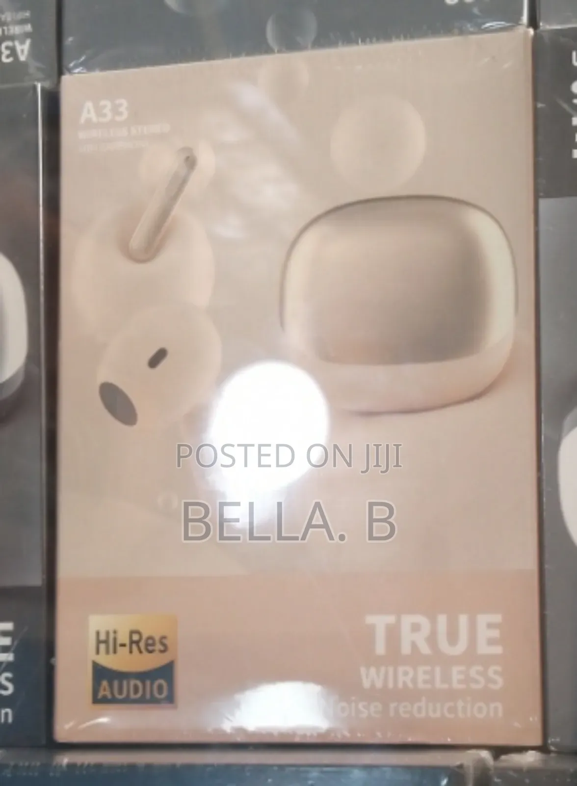 A33 Earphone Sleek Carry Case Included