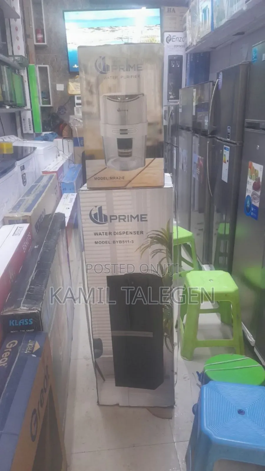 Prime Water Dispenser