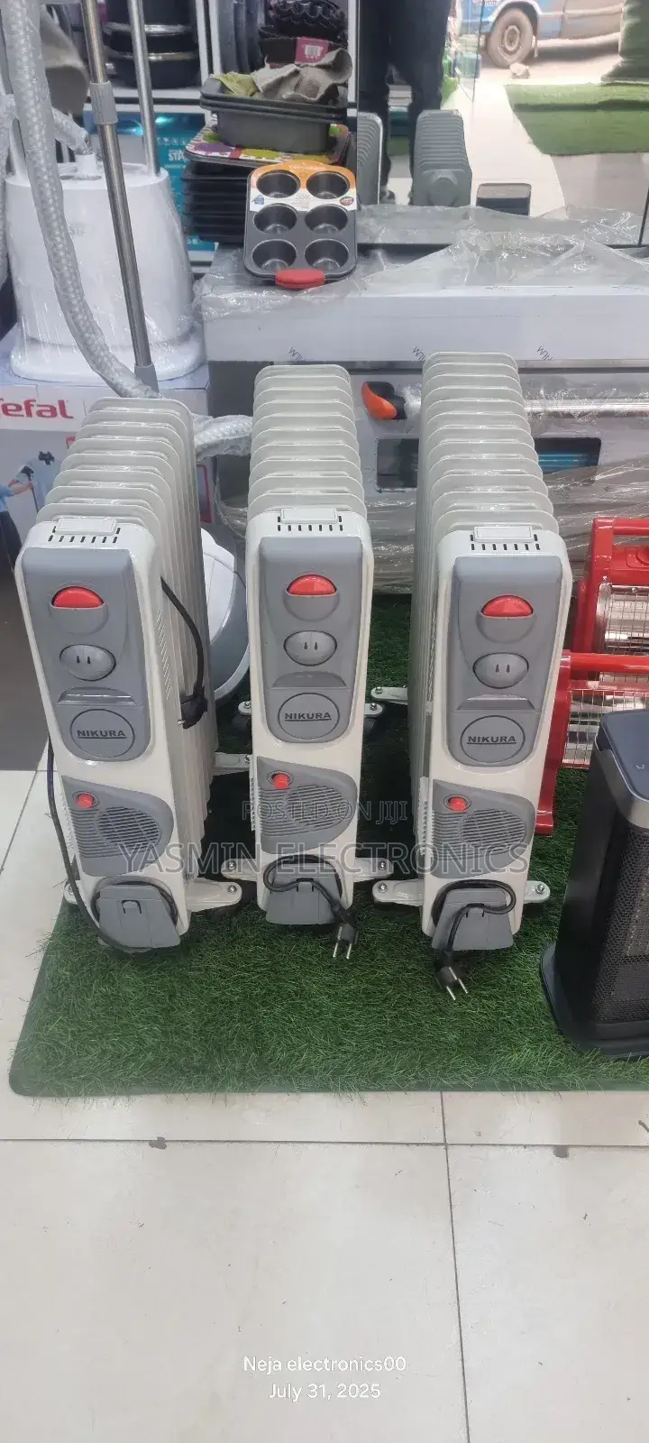 Room Heaters 9-File Nikura Oil Heater Delivery