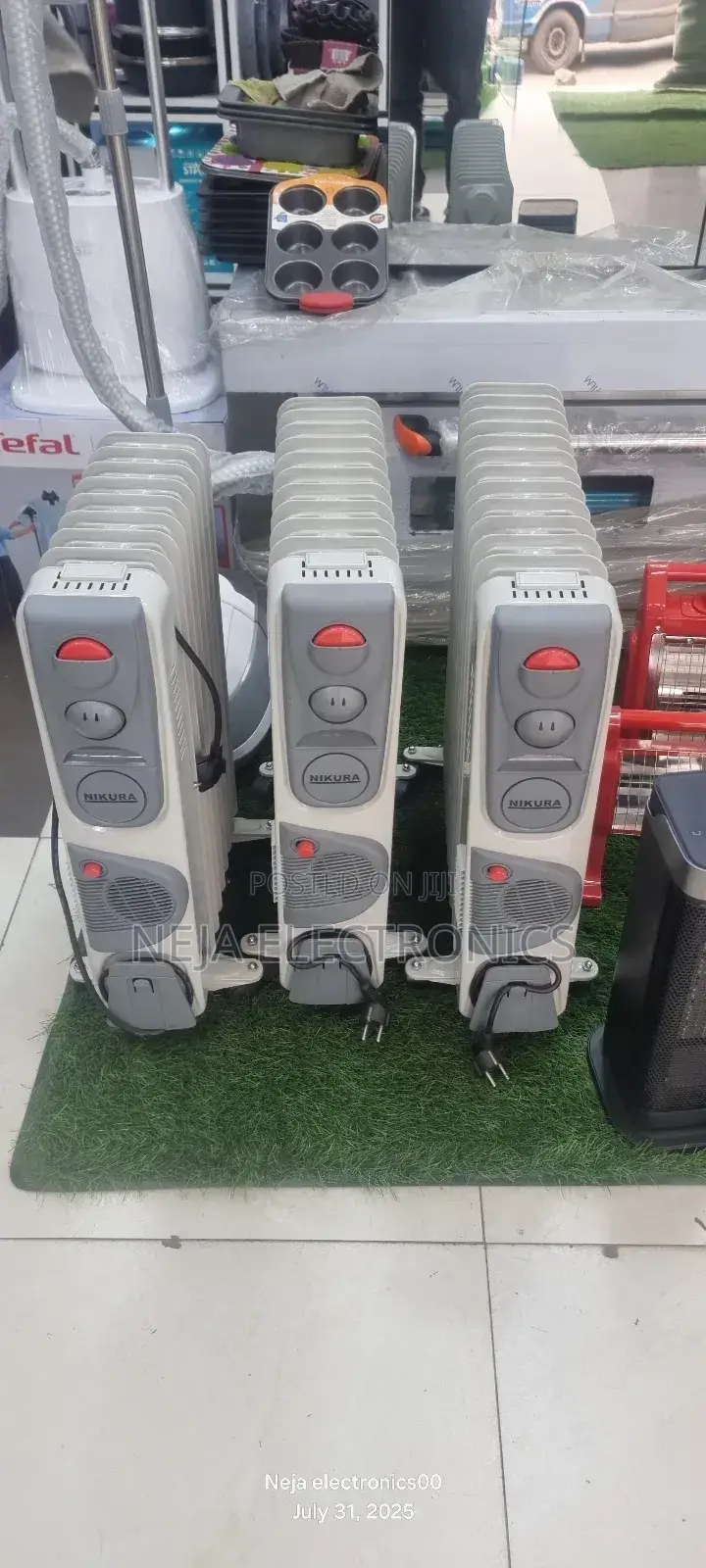 Room Heaters 9-File Nikura Oil Heater Delivery