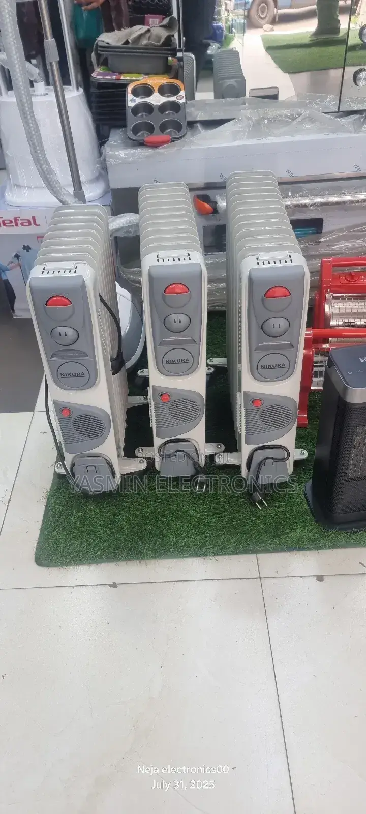 Room Heaters 9-File Nikura Oil Heater Delivery