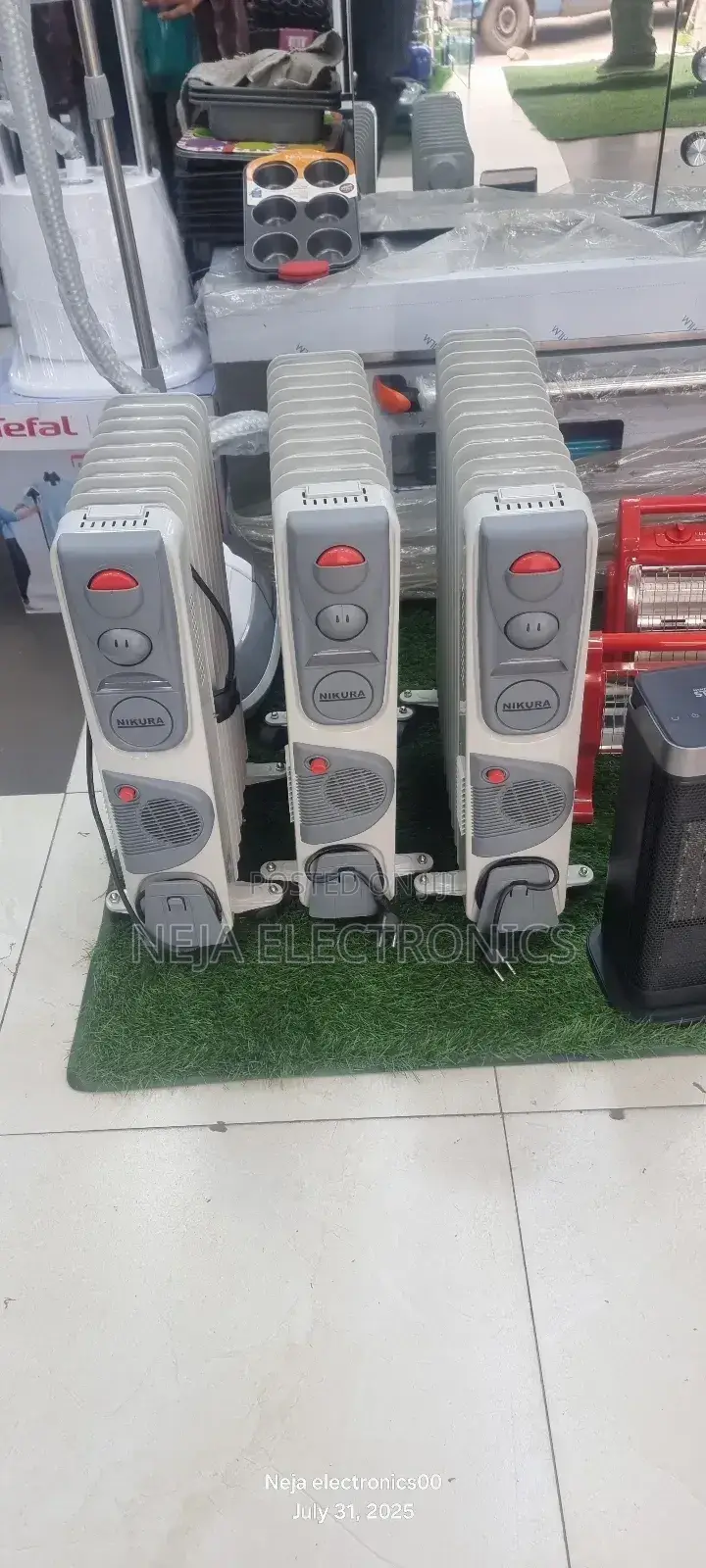 Room Heaters 9-File Nikura Oil Heater Delivery