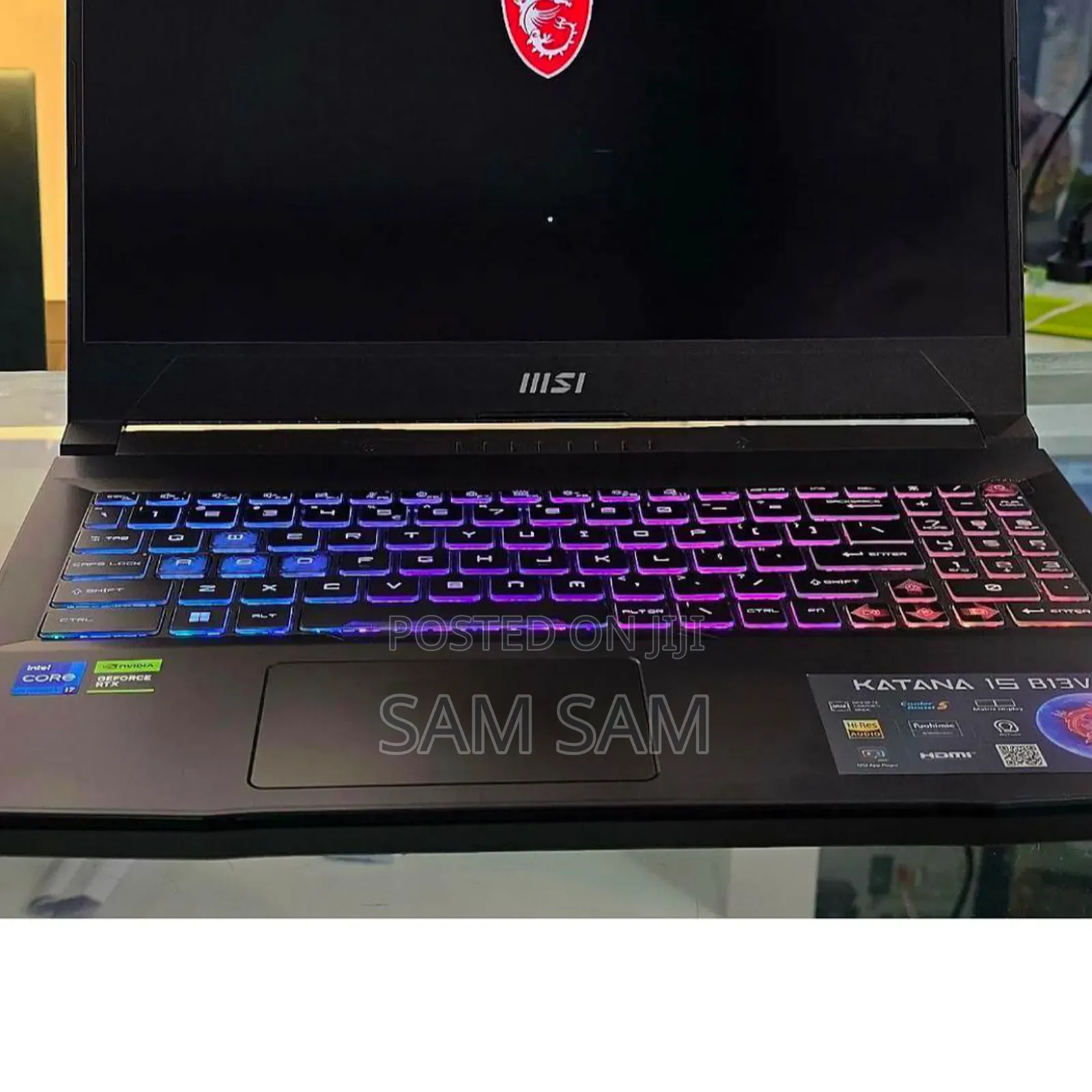 New Laptop MSI Katana 15 16GB Intel Core I7 SSD 1T