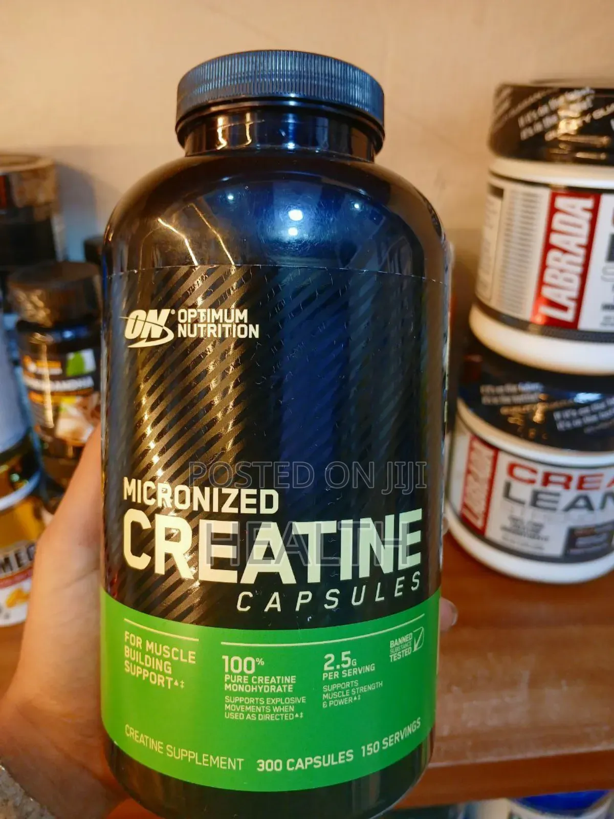 Muscle Build Strength Micronized Creatine 300 Capsule