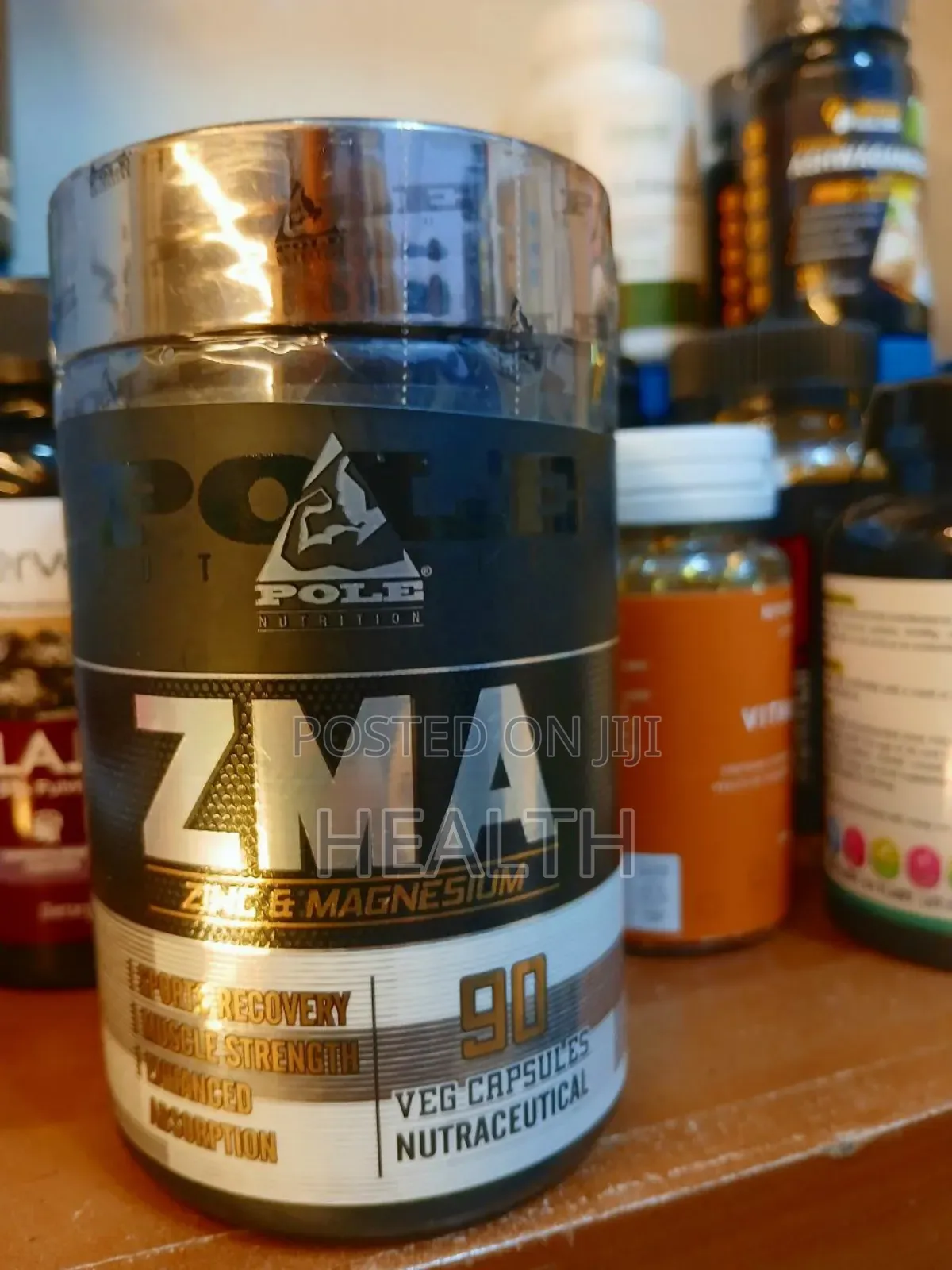 Pole Nutrition's Zma( 90 Capsule )