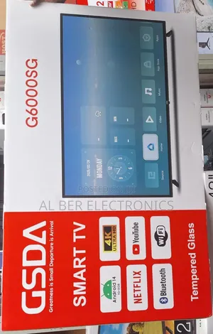 Gsda 60 Inch Smart Uhd Android 14 8gb Memori 1gb Ram