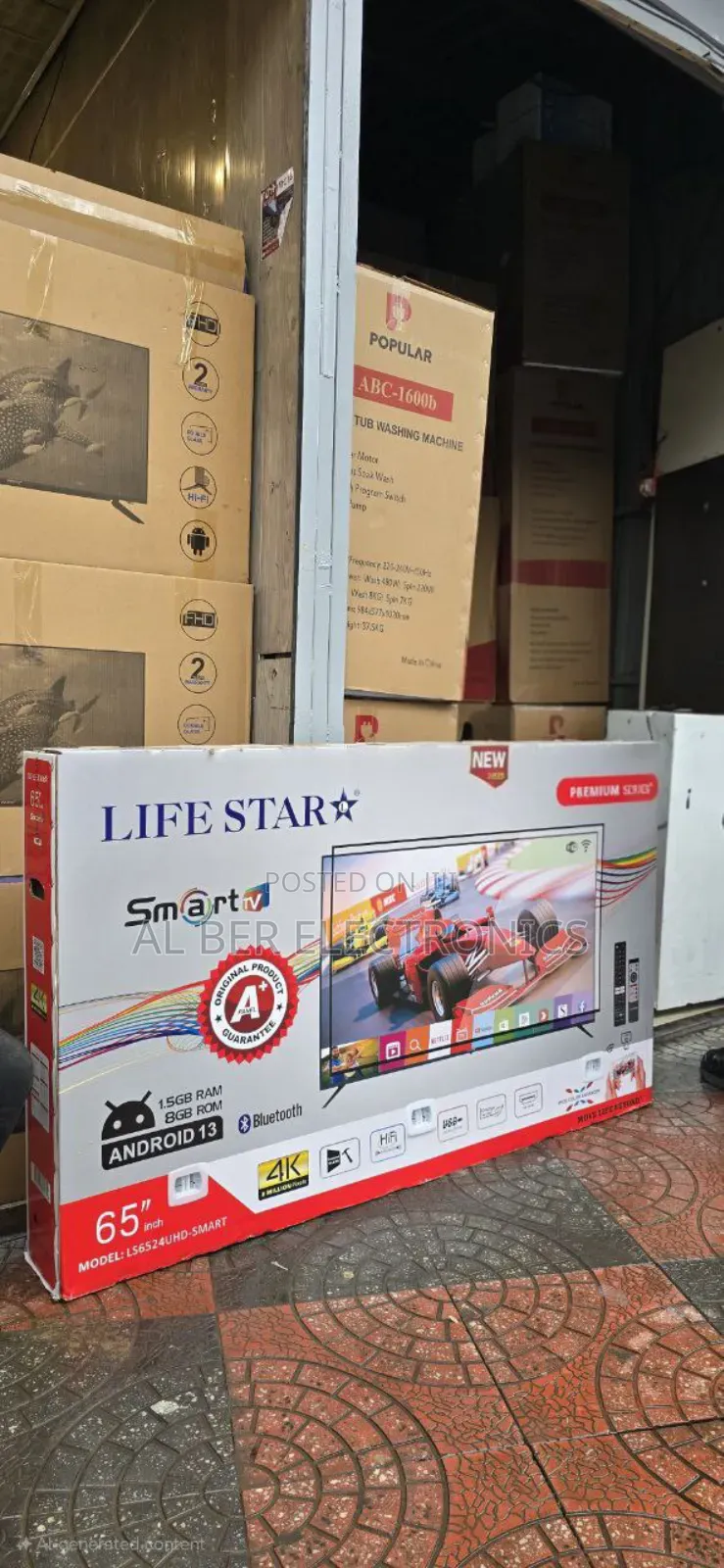 Life Star 65 Inch Uhd 8millionpixels Smart Andr