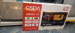 Photo - Gsda 43inch Smart Android 14 8gb Memori 1gb Ram Doble Glass