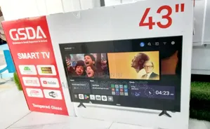 Gsda 43inch Smart Android 14 8gb Memori 1gb Ram Doble Glass