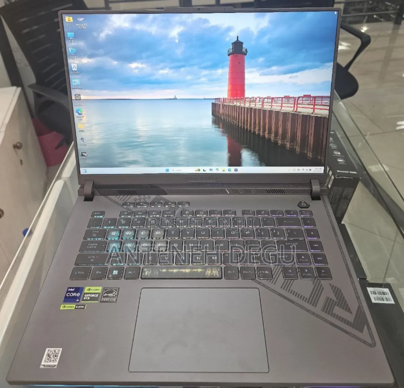 New Laptop Asus ROG Strix G16 G614 16GB Intel Core I9 SSD 1T