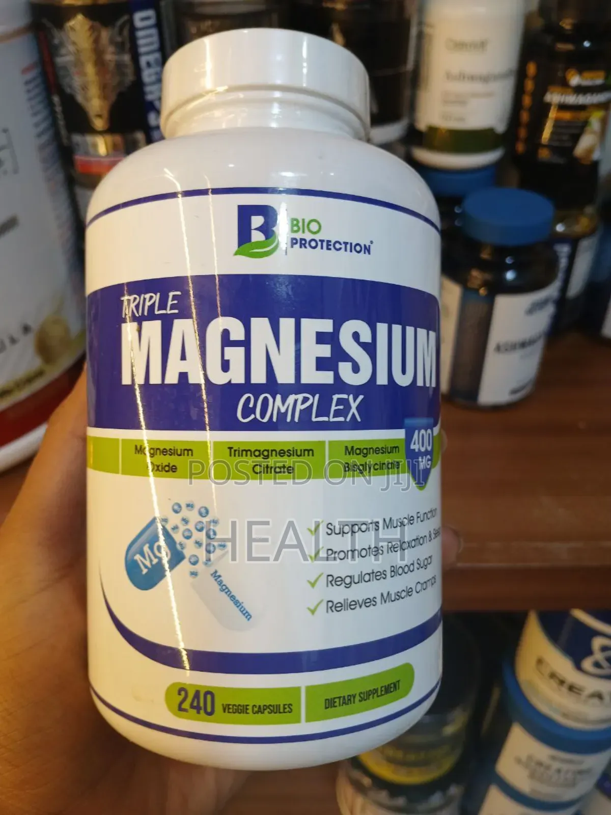 400mg 3 Type Magnesium Supplement