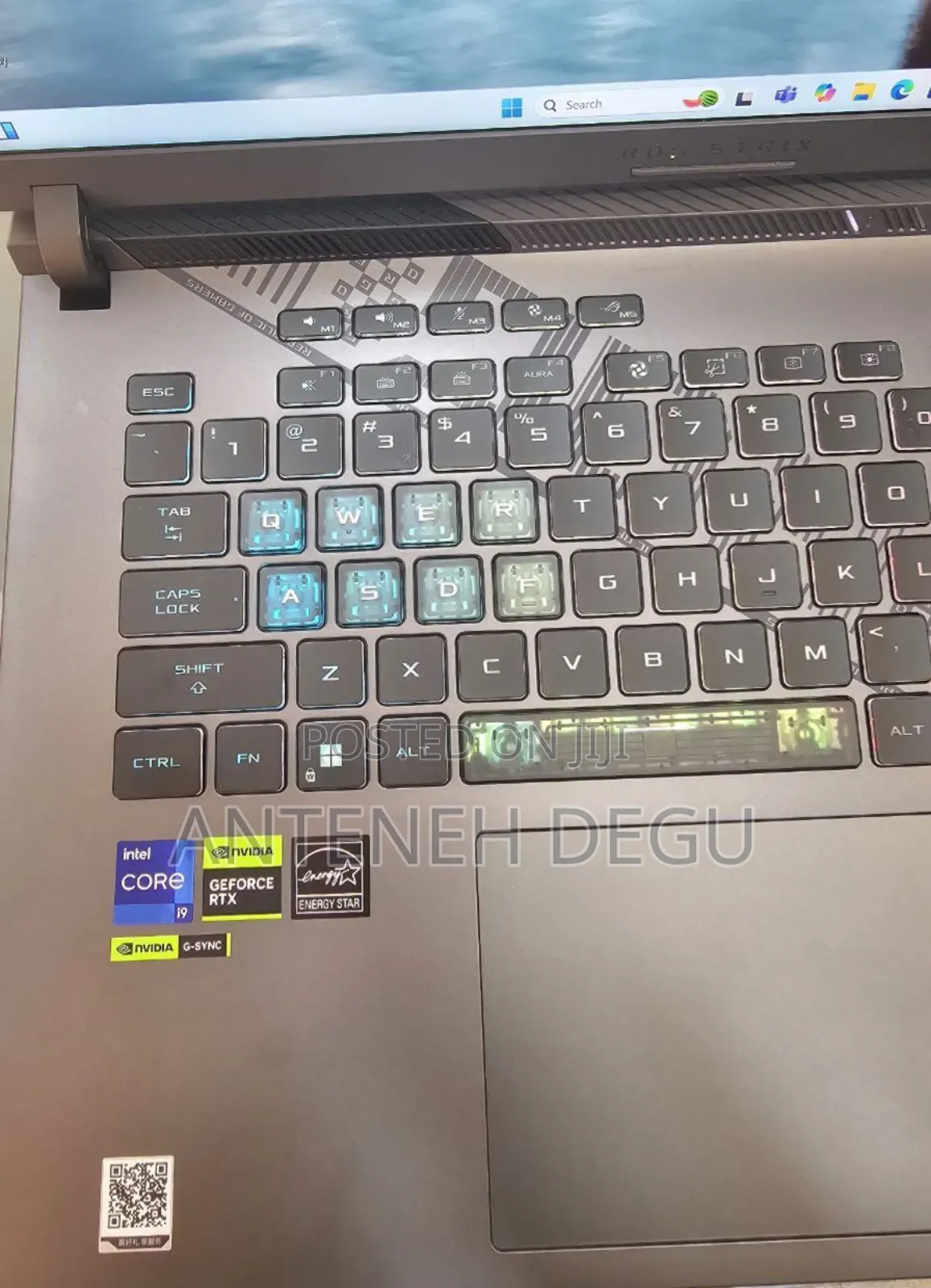 New Laptop Asus ROG Strix G16 G614 16GB Intel Core I9 SSD 1T