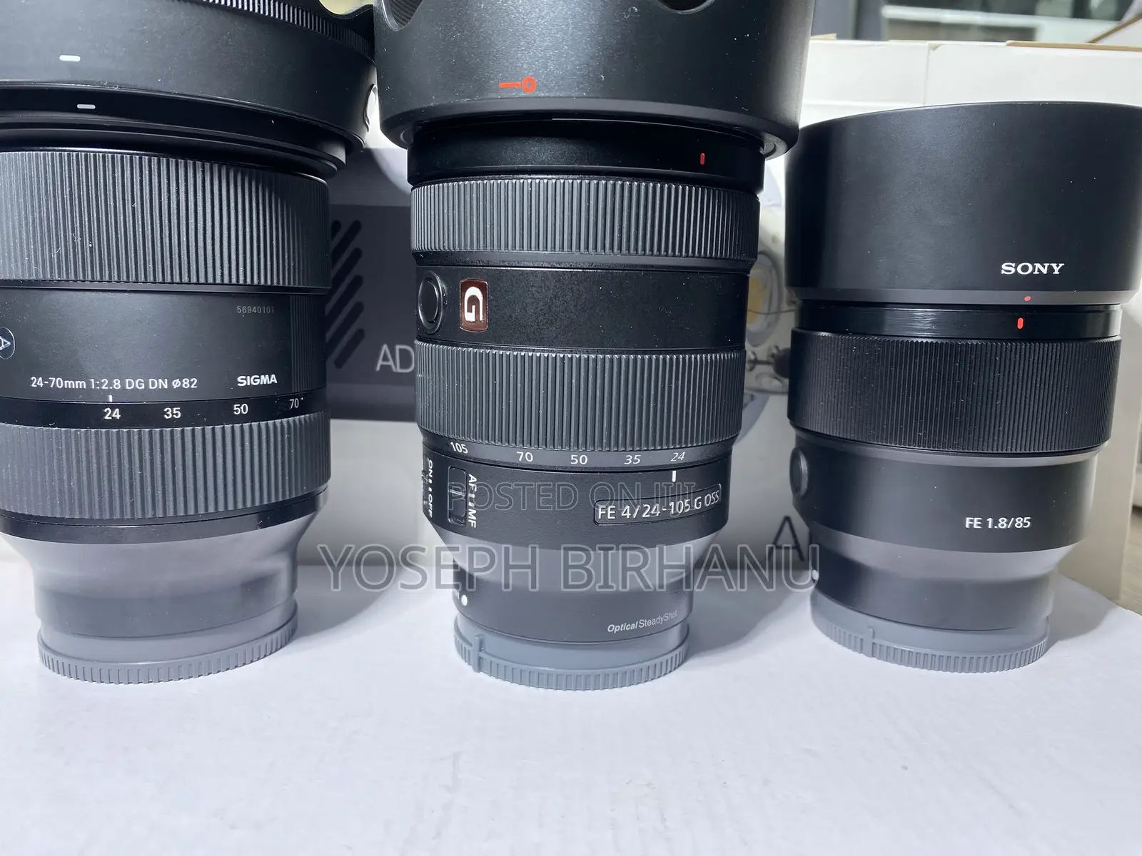 Different Lenses for Sony Camera E-Mount