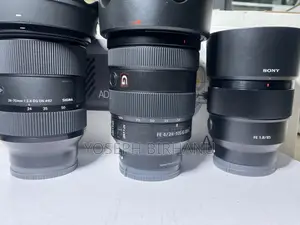 Photo - Different Lenses for Sony Camera E-Mount