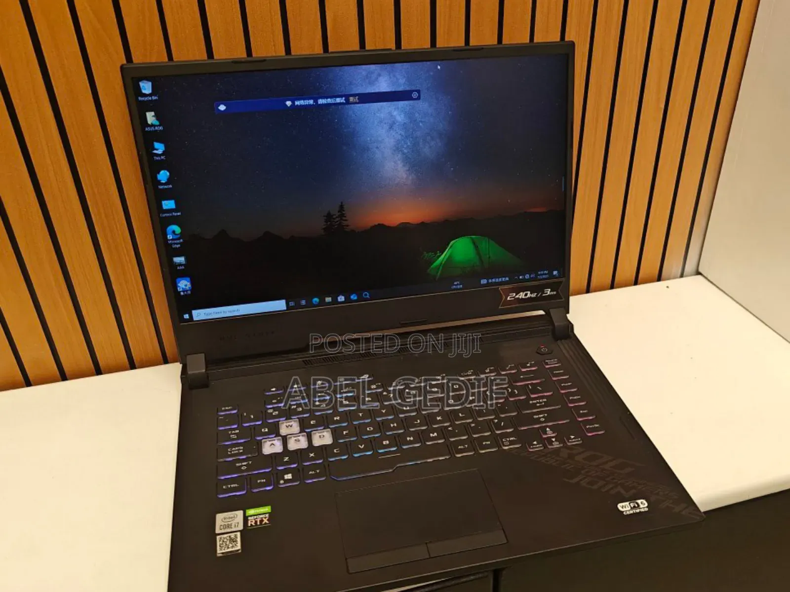 New Laptop Asus ROG Strix G15 16GB Intel Core I7 SSD 1T