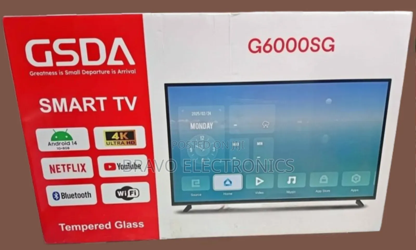 Gsda 60” Uhd Tv –Massive Screen, Incredible Detail