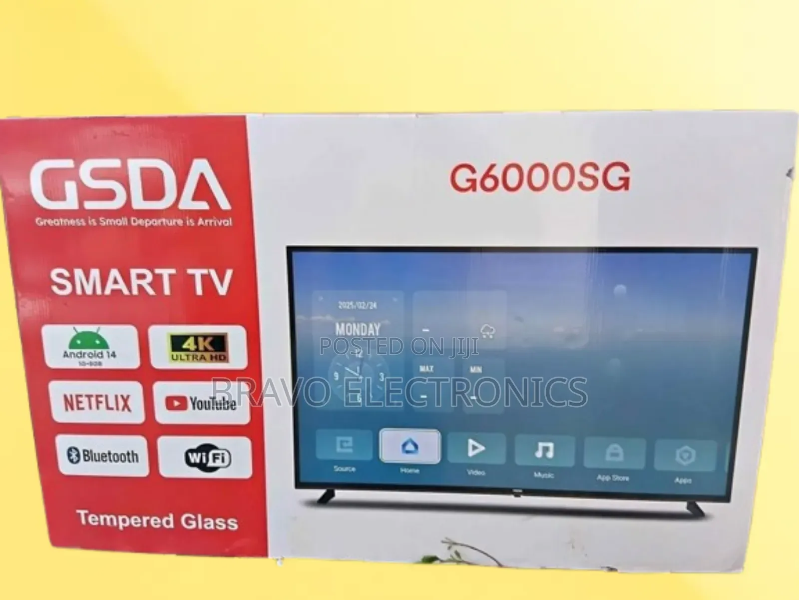Gsda 60” Uhd Tv –Massive Screen, Incredible Detail