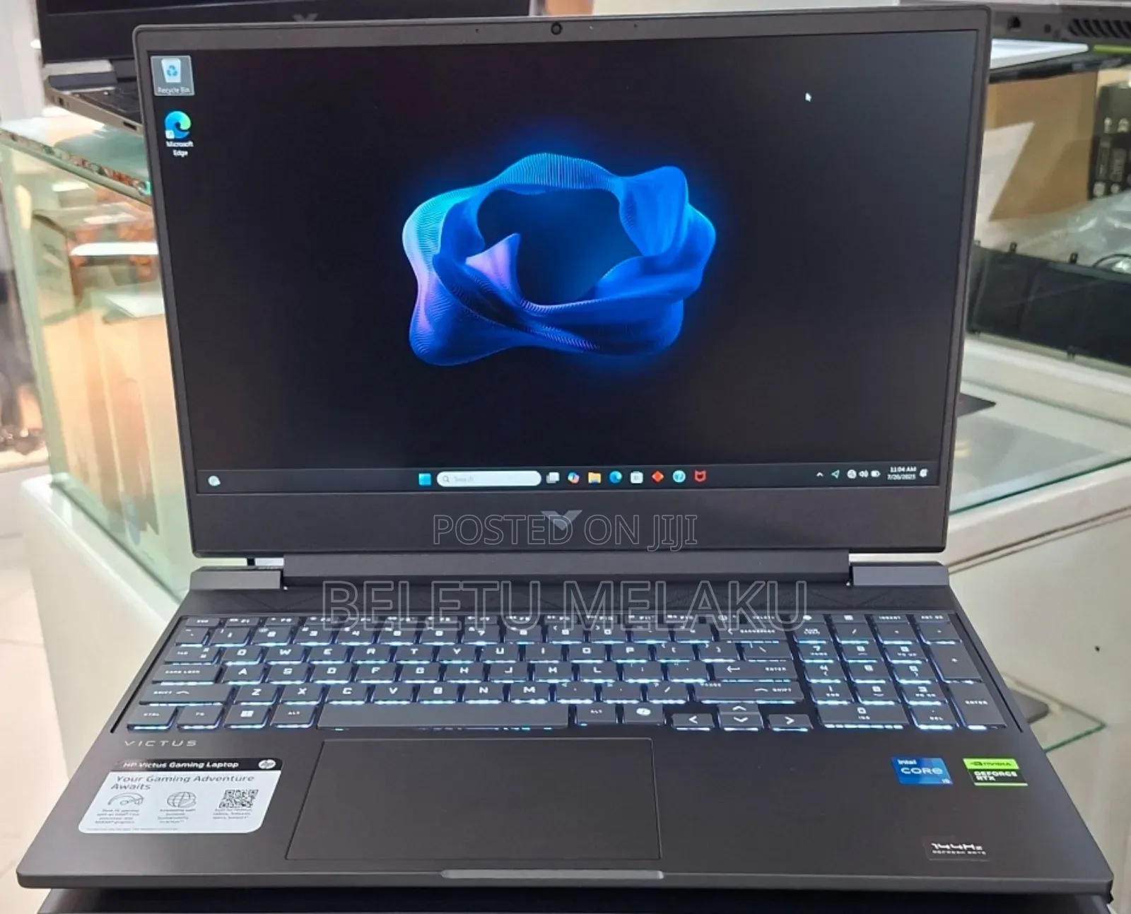 New Laptop HP Victus 15 8GB Intel Core I5 SSD 512GB