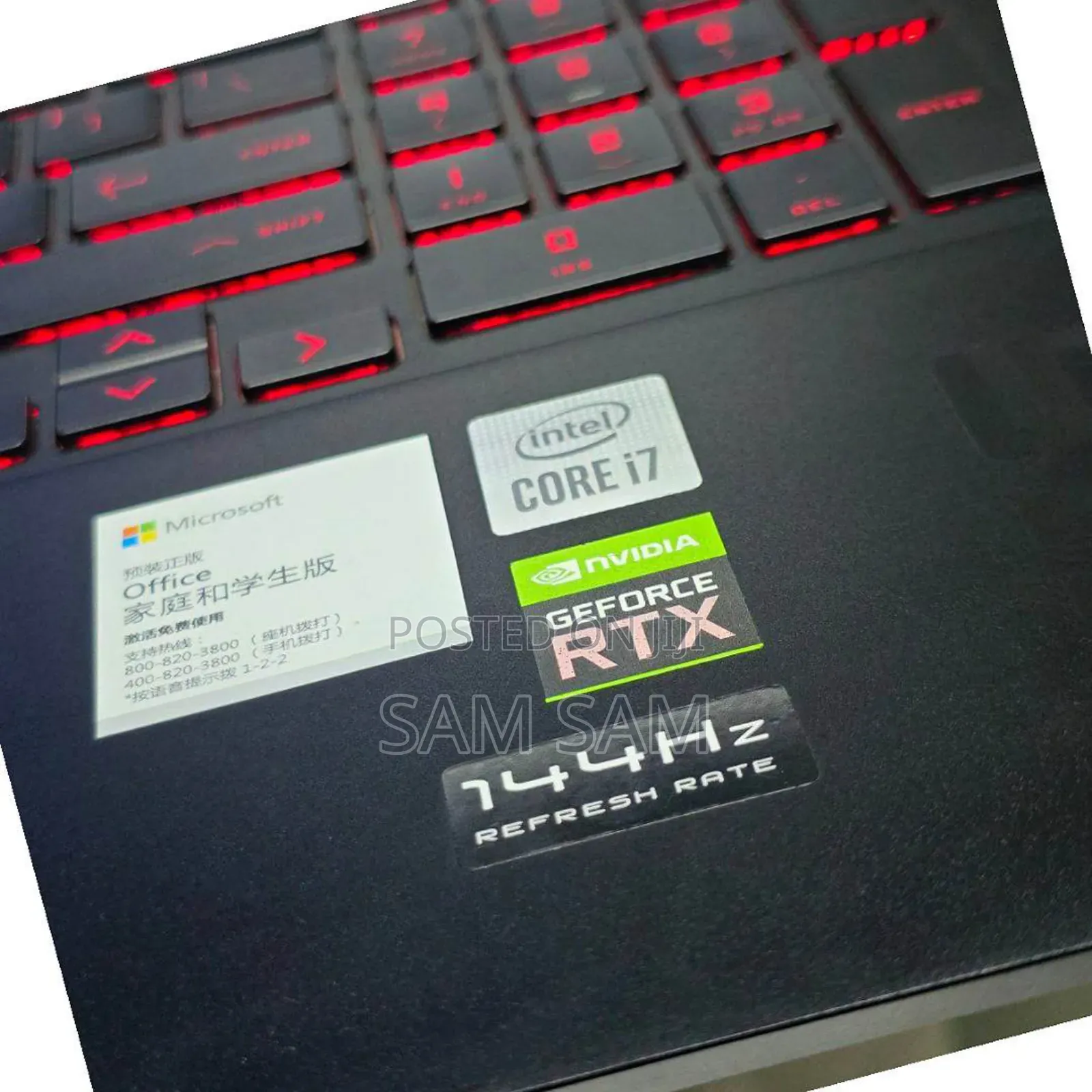 New Laptop HP Omen 15 16GB Intel Core I7 SSD 1T